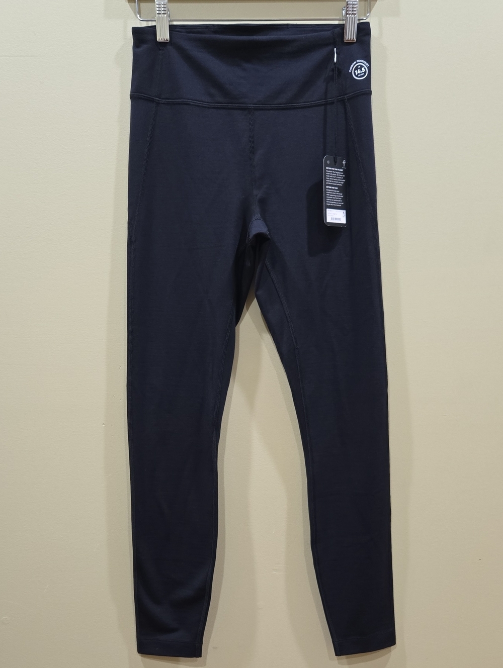 Allbirds Natural Leggings Black Size Small NWT Activewear Running Stretch - Picture 3 of 10